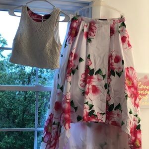 Elegant two piece dress 💫